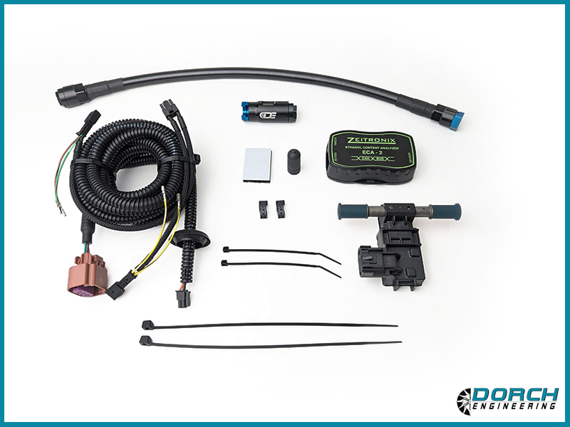 A set of hoses and wires for a car with white background.
