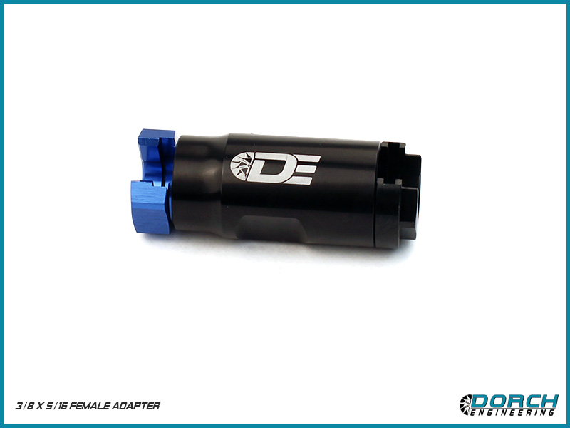 SAE Quick Disconnect Adapter Fitting - Female 3/8 to 5/16